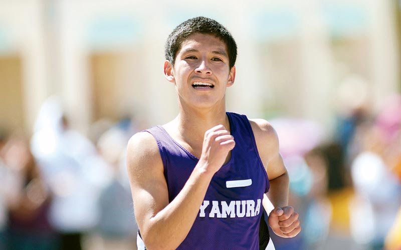 Miyamura’s Thomas sets high goal in cross-country