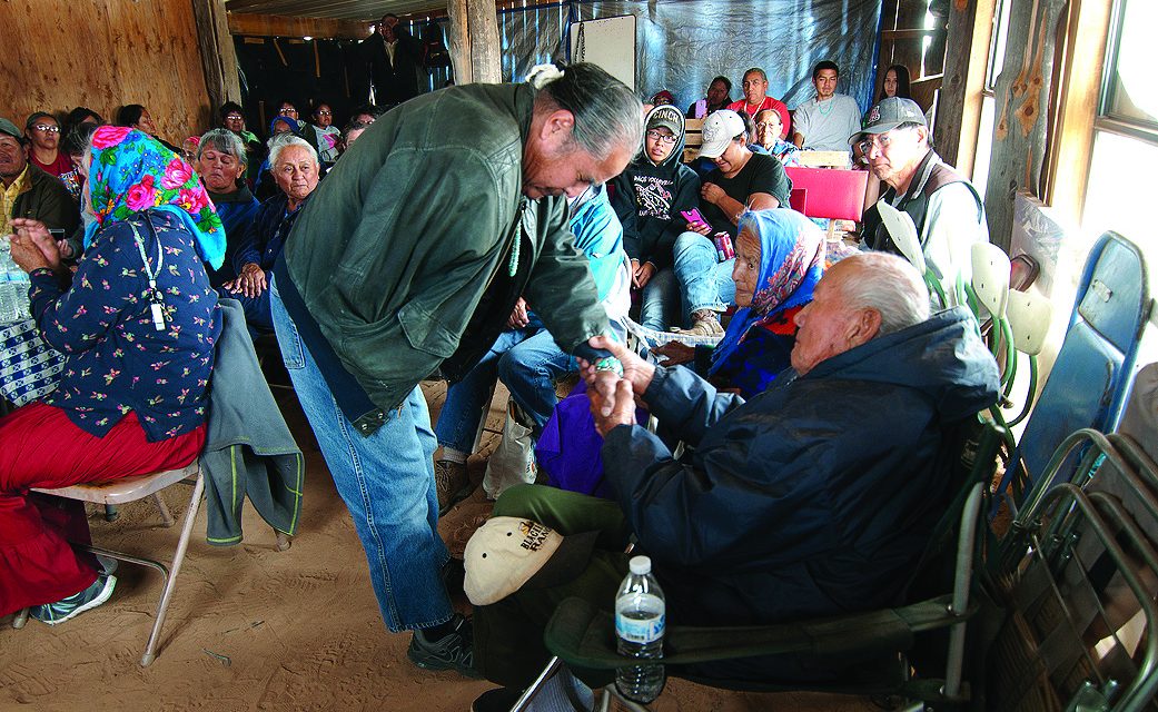 Diné ranchers protest Hopi impoundments
