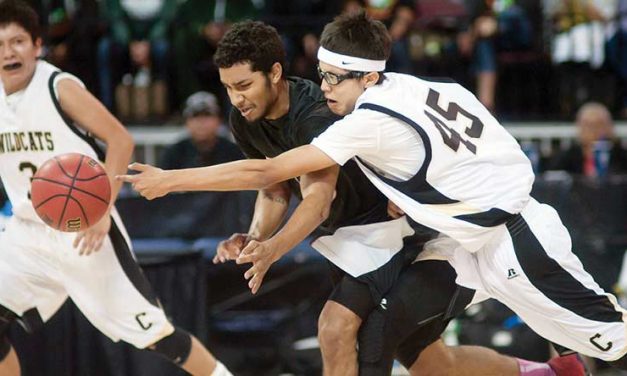 Chinle competing in Hoophall West Classic