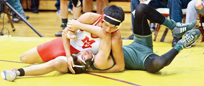 MV senior making an impact on wrestling mat
