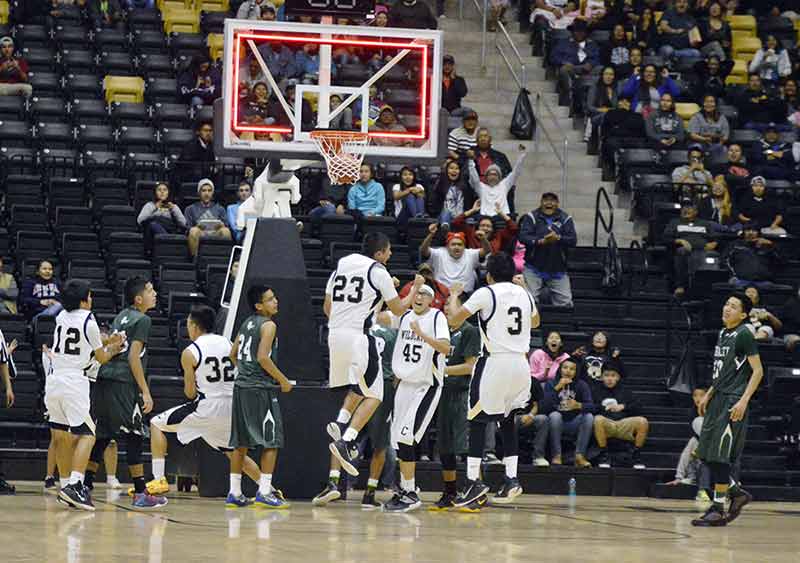 Chinle beats Tuba City at buzzer