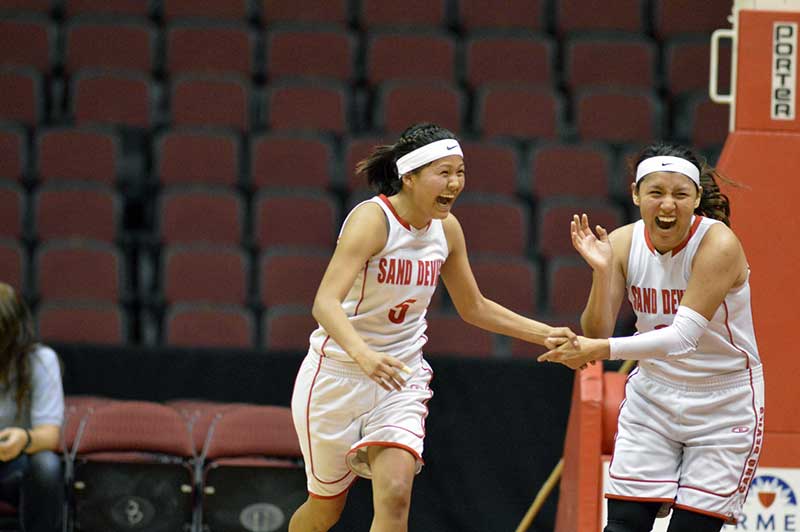 Page girls survive tough test with semifinal win over Winslow