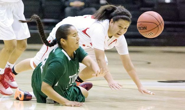 Tuba City girls holds off Mustangs