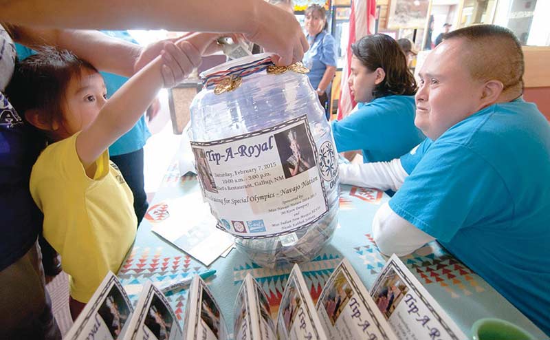 Tip a Royal gives voice to students in Special Olympics