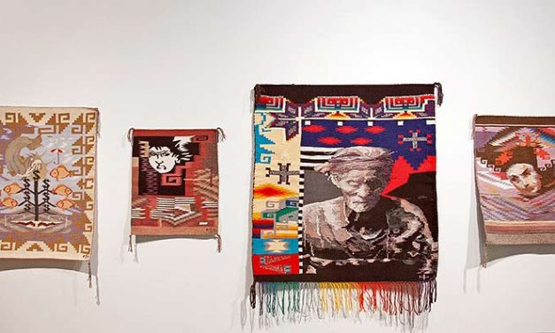 Diné weaver exhibits work in NYC