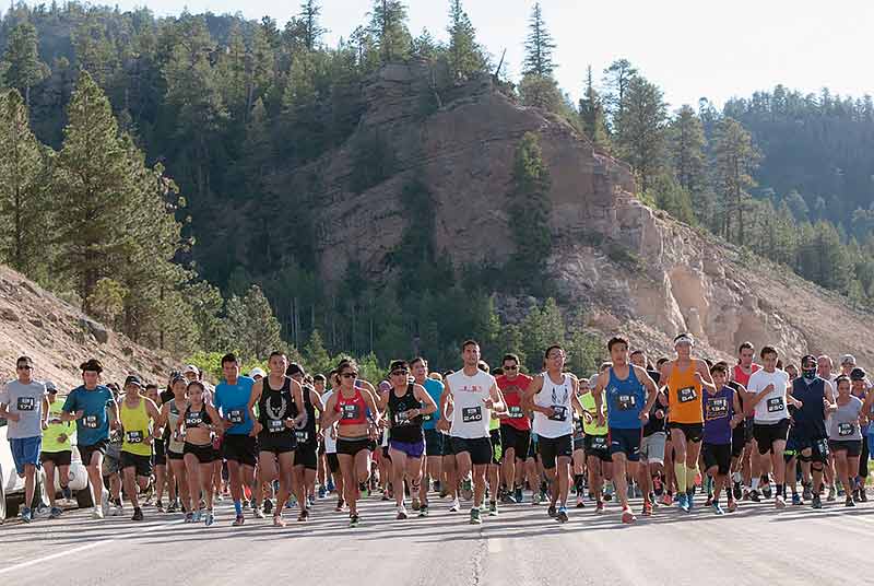 Narbona Pass Classic sees steady flow of runners