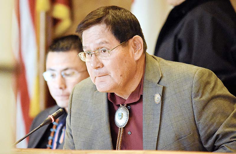 Bates highlights energy, Fort Wingate land in speaker’s report