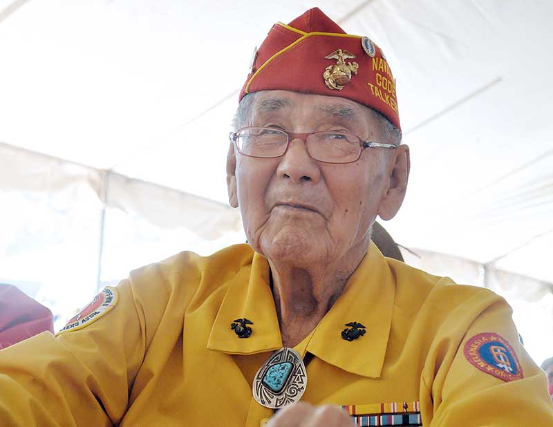 Code Talker Alfred Peaches passes