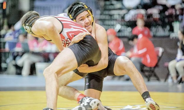 Chinle wrestlers end season on good note