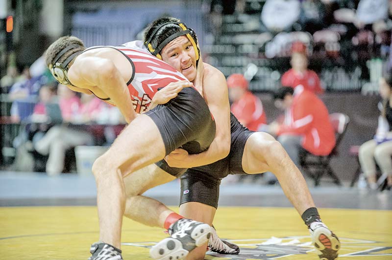 Chinle wrestlers end season on good note
