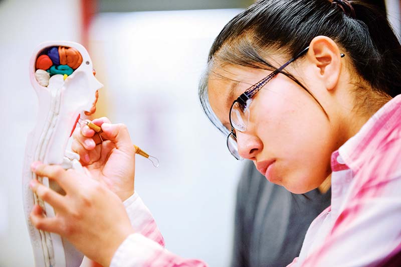 Ganado High students put hands on biomedical science