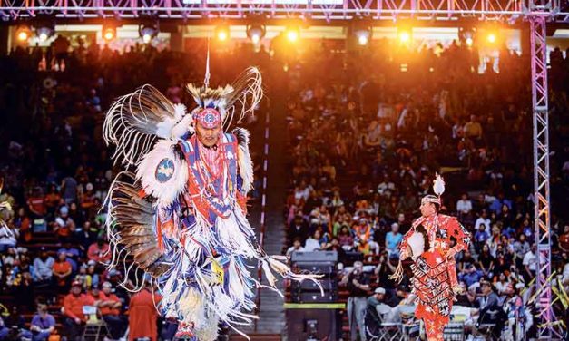 Family, fans celebrate the legacy of champion fancy dancer