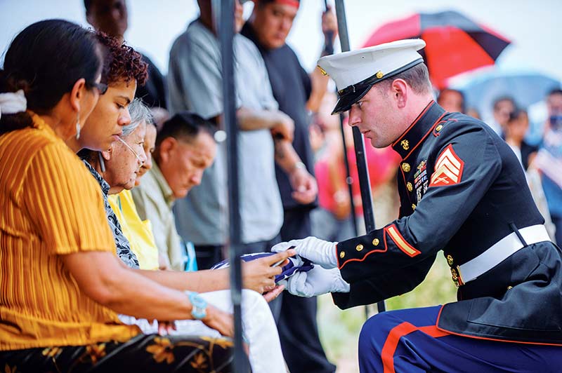 Late Code Talker loved children, travel