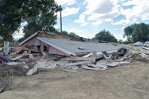 Shiprock flood destroys homes, cars, livestock