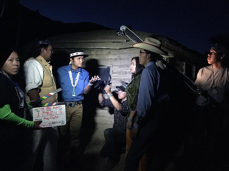 Reporter’s notebook: A few funny moments in a scary Diné film