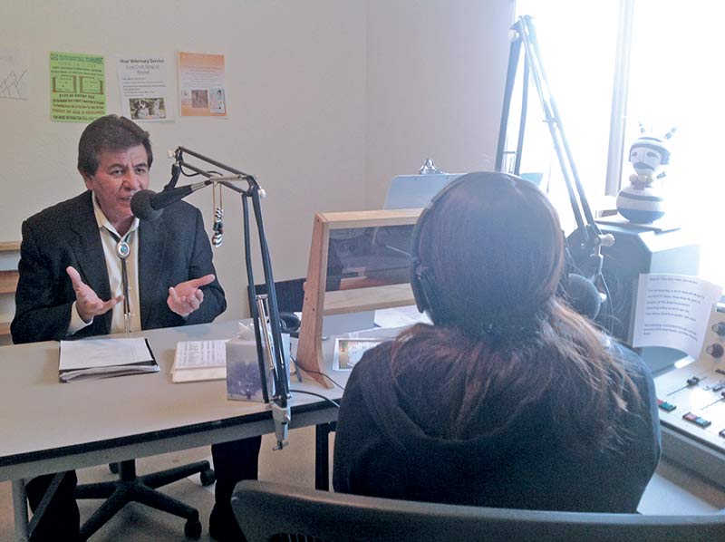 Times’ CEO visits Hopi High journalism class