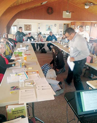 Training on mental trauma focuses on veterans