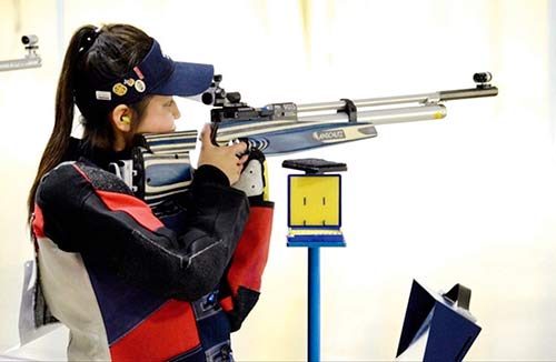 Taking aim
