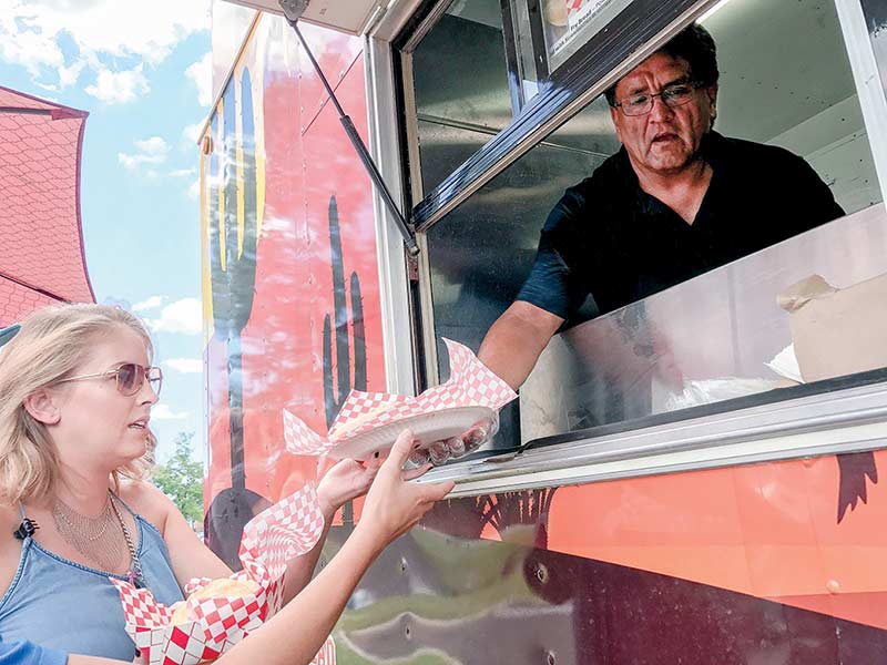 Fry bread takes the cake at food truck fest
