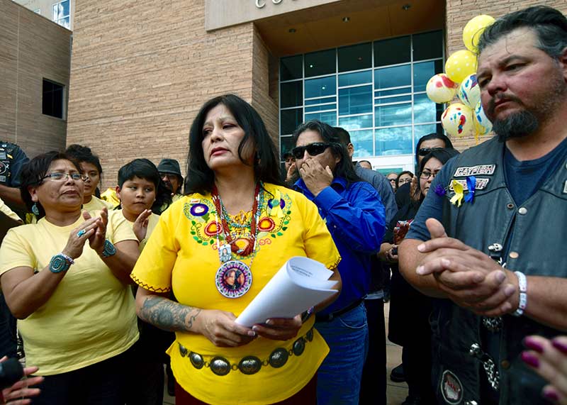 Murderer of Ashlynne Mike sentenced to life in prison