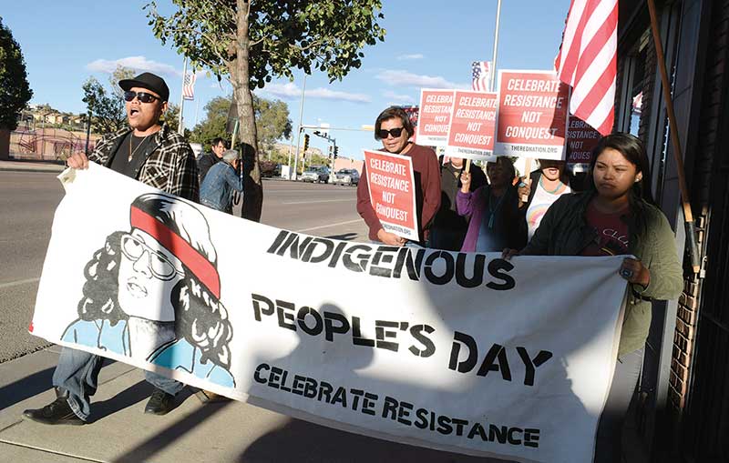Gallup activists: Changing holiday an ‘important step’