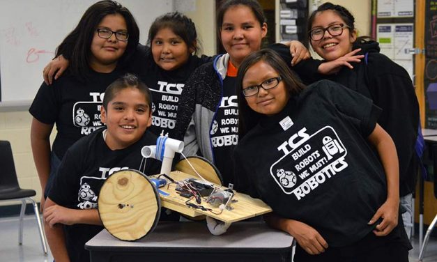 To’hajiilee robotics team places 3rd at state competition