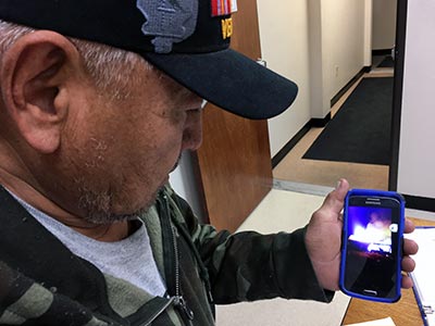 No progress in arson of veteran’s house