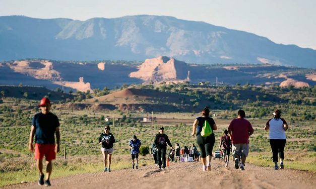 Spending time with family:  Just Move It events promote healthy activity