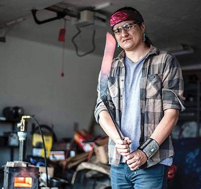 Diné Bladesmith gets TV time