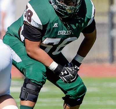 Stars align for offensive lineman: Brandon Vincent Nalnishi-Shirley helps Flagstaff High to first playoff game in 14 years