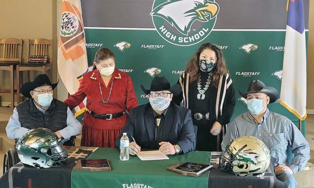 Faith, family, and football: Nalnishi-Shirley signs on for Mesa Community College