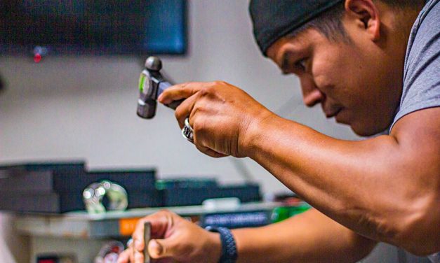 An answer to stress:  Jeweler, also an EMT, works through pandemic