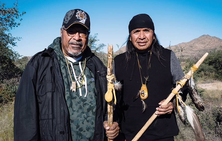 Rev. Mendez joins Apache spiritual convoy to 9th Circuit Court