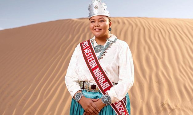 Former Miss Northern Navajo royalty are grand marshals for fair parade