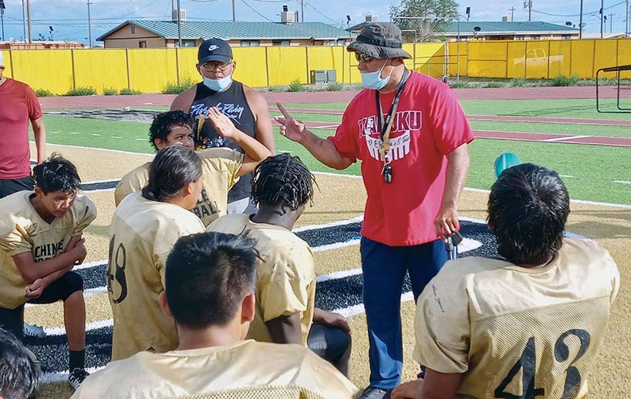Striving for greatness: Chinle football team optimistic for 2022 season
