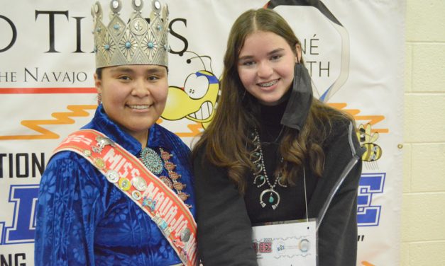 Tazba Spruhan, 8th-grader from Tséhootsooí Middle School, advances to Scripps National Spelling Bee