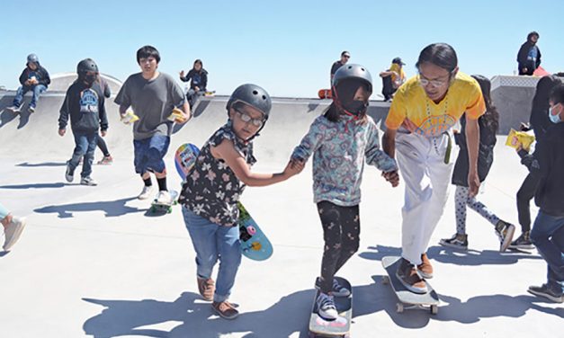 ‘Powered by heart’ Best trick yet: New skatepark for Bis Dah Łitso community