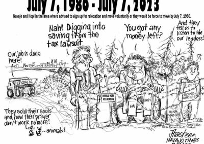 Relocation July 13, 2023. Comics by Jack Ahasteen