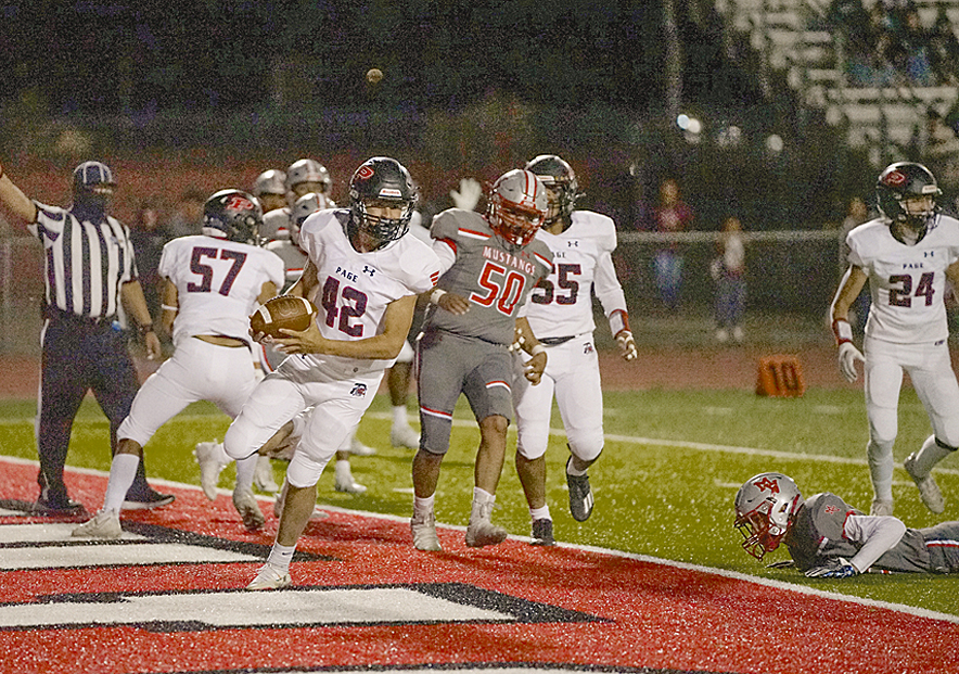 Page edges past Monument Valley in OT thriller