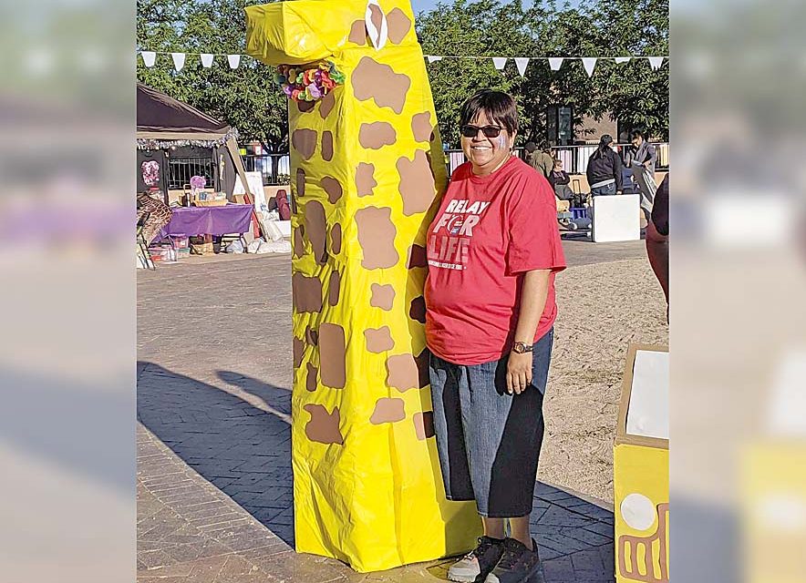 Lorraine Shorty champions hope in Gallup’s Relay for Life