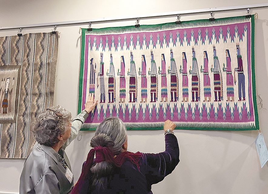 Weavers’ hands: Adopt-A-Native Elder Navajo Rug Show supporting Diné weavers for 40 years