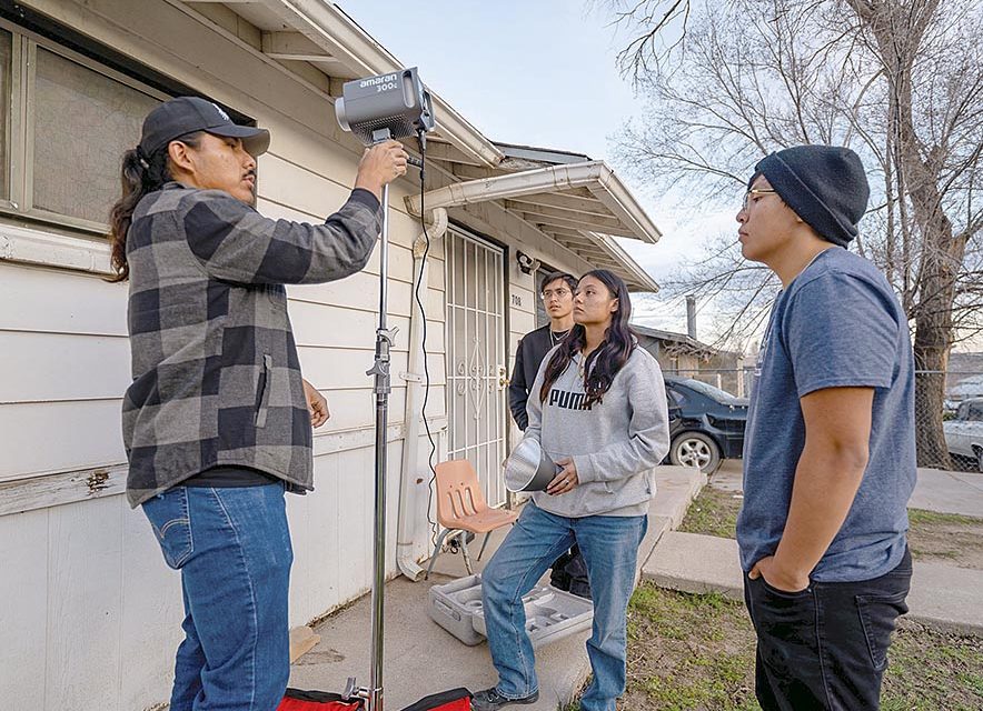 Diné film mentors coach crop of young film enthusiasts