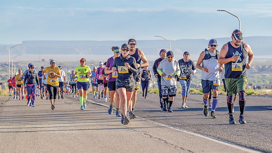 ‘Every single mile’: Runners finish the Shiprock Marathon