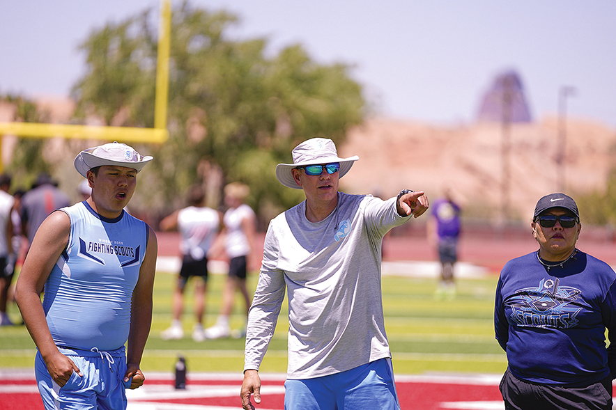 Fighting Scouts using offseason training to prepare for upcoming football season