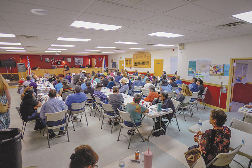 Navajo chapters gather in Red Mesa to address development initiatives