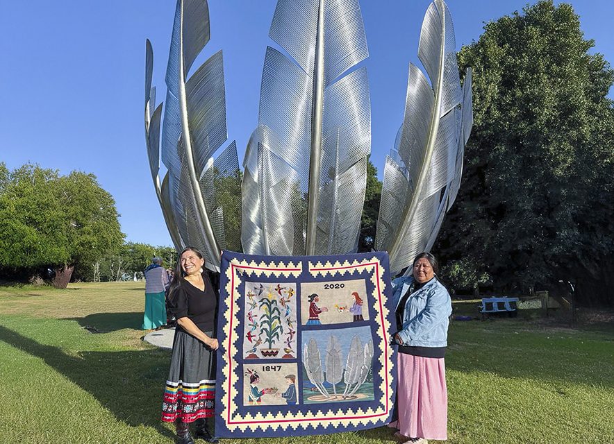 A rug, a memory, a Nation: Navajo & Hopi Families COVID-19 Relief Fund honors Irish friendship