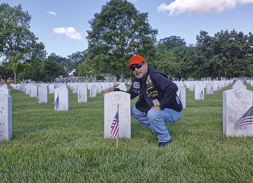 Riding for honor: U.S. Navy veteran Michael Camarillo completes cross-country journey to D.C. in tribute to veterans