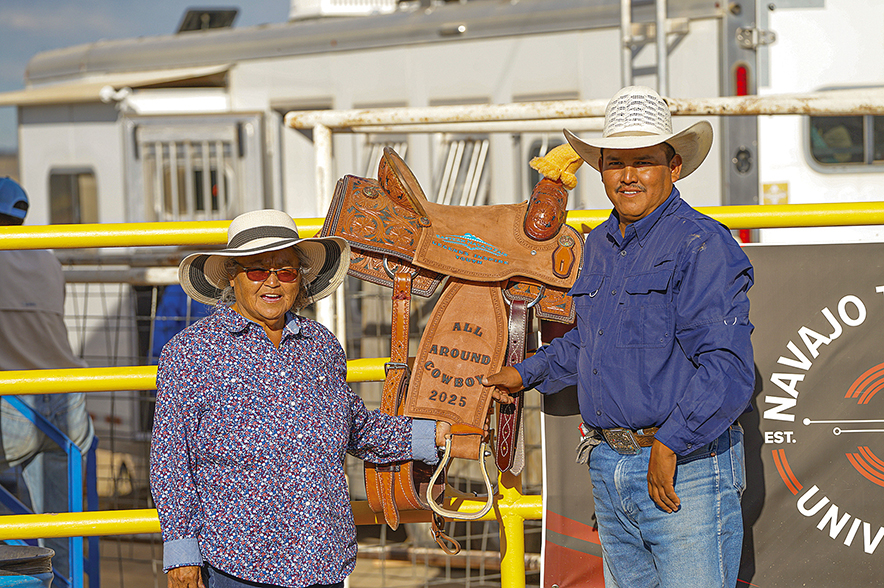 Hometown cowboy wins<br>Eastern Navajo Fair all-around title