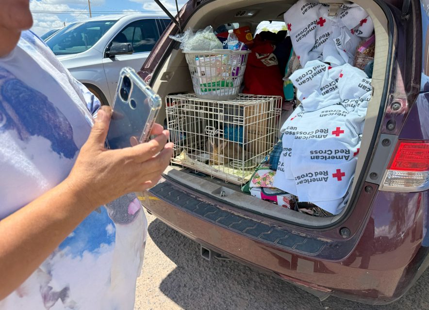 ‘I can’t afford to be homeless’ Klagetoh family still displaced as fire officials warn of dry, windy conditions