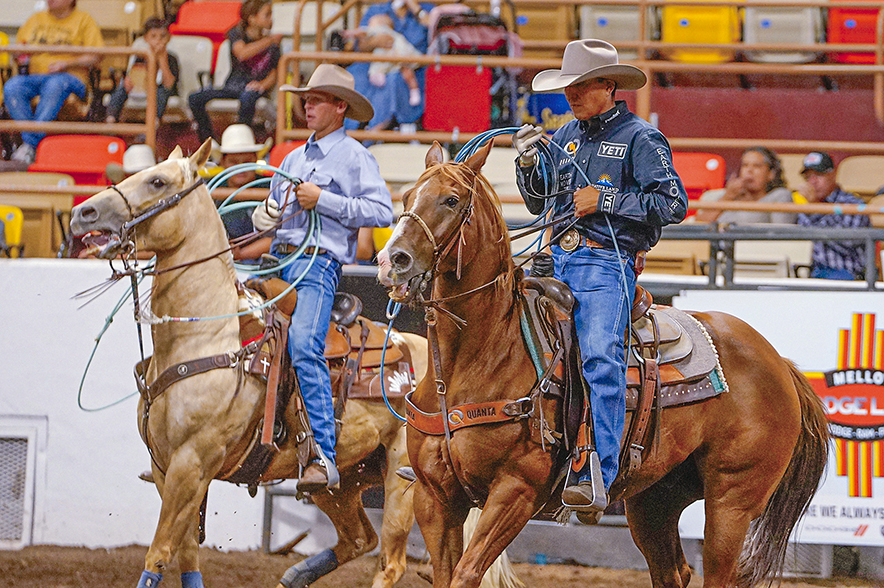 Sitting pretty: Derrick Begay, Colter Todd takes over team roping standings